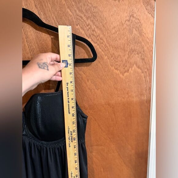 Cacique Black Babydoll Nightie Size 18/20 - Picture 8 of 9